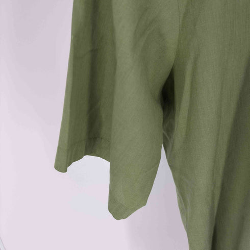 アロー ARROW 70S USA製 CUM LAUDE DECTON 襟芯 ラウンドカット S/S シャツ メンズ