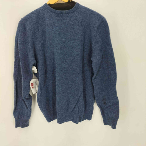 ポロバイラルフローレン Polo by RALPH LAUREN LAMBS WOOL スモールポニー刺繍Vネックウールニット メンズ import:L
