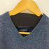 ポロバイラルフローレン Polo by RALPH LAUREN LAMBS WOOL スモールポニー刺繍Vネックウールニット メンズ import:L