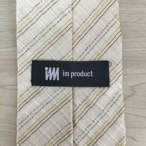 アイムプロダクトイッセイミヤケ im product ISSEY MIYAKE 80S 総柄ネクタイ メンズ