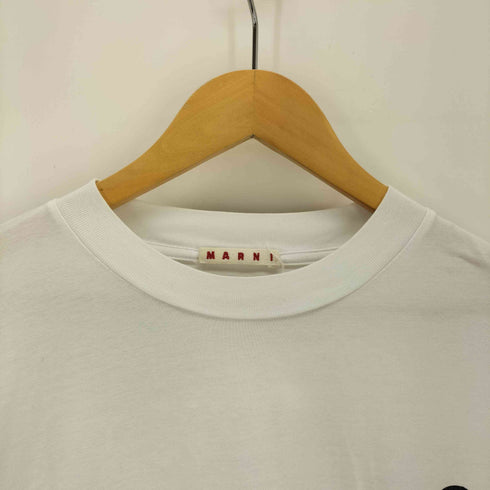 マルニ MARNI DAISYプリント クルーネックTシャツ メンズ 52