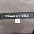 ストロベリーフィールズ STRAWBERRY-FIELDS レベッカ 後ろレースアップスカート レディース JPN:1