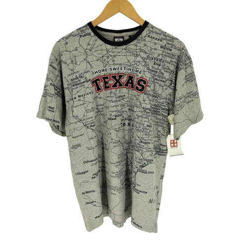 STATE OF MINE HOME SWEET HOME TEXAS マップ リンガーTシャツ メンズ import:L