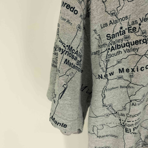 STATE OF MINE HOME SWEET HOME TEXAS マップ リンガーTシャツ メンズ import:L