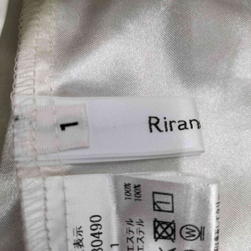 リランドチュール Rirandture ビックシアーチェックスカート レディース JPN:1