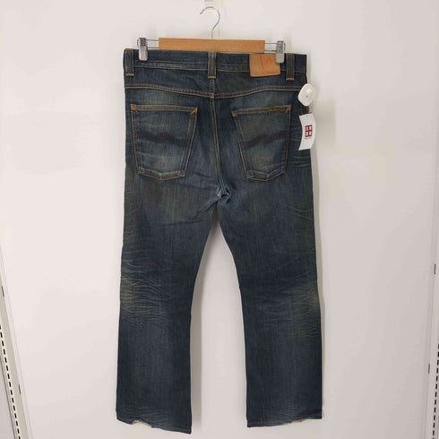 ヌーディージーンズ Nudie Jeans REGULAR ALF HARD WORN レギュラーアルフ オーガニックデニムパンツ ボタンフライ メンズ 32/32