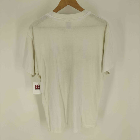90S Hanes HEAVYWEIGHT 50/50 ボディ USA製 WAIKIKI BEACH ヤシの木 プリント Tシャツ シングルステッチ メンズ import:L