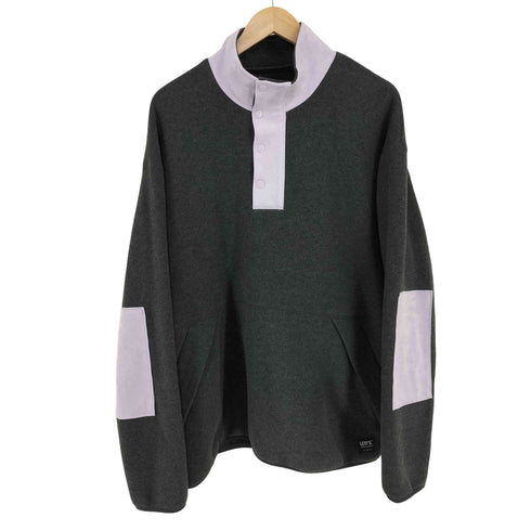 リーバイスメイドアンドクラフテッド Levis Made & Crafted ALPINE MOCK FLEECE STRETCH LIMO メンズ import:L
