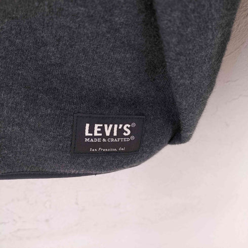 リーバイスメイドアンドクラフテッド Levis Made & Crafted ALPINE MOCK FLEECE STRETCH LIMO メンズ import:L