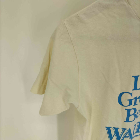 90S Hanes BEEFY-T ボディ USA製 Life's Greatest Beach WAIKIKI プリント Tシャツ レディース import:S