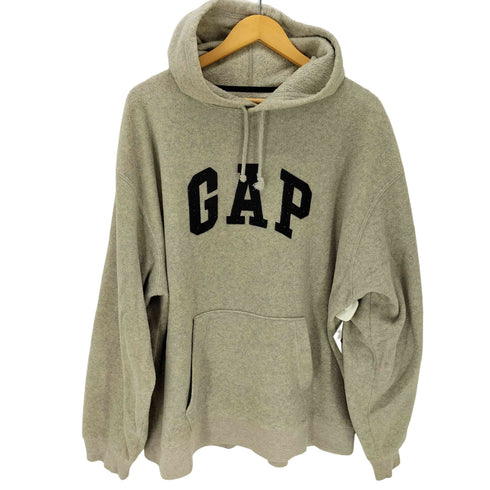 ギャップ Gap 00S OLD EST 1969 刺繍 フリースプルオーバーパーカー メンズ JPN:XL