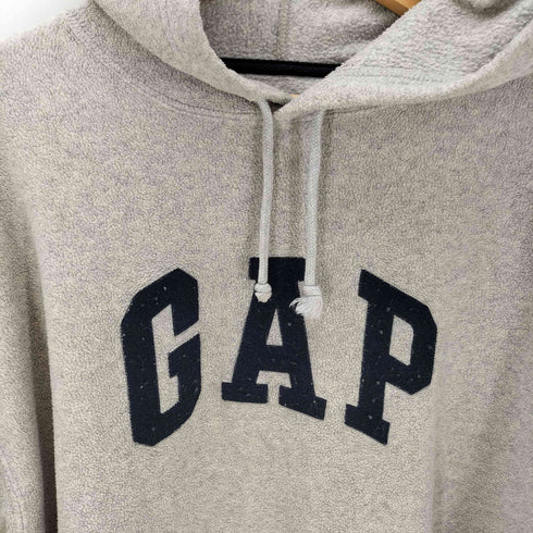 ギャップ Gap 00S OLD EST 1969 刺繍 フリースプルオーバーパーカー メンズ JPN:XL