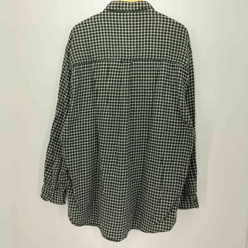 チャップス CHAPS チェック柄 ボタンダウン コットン BIG & TALL ロングスリーブシャツ メンズ XLT