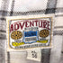 ADVENTURE 80-90s チェック柄 キルティング裏地 シャツジャケット メンズ XL