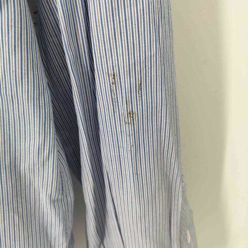 ERMENEGILDO ZEGNA ストライプオーバーサイズシャツ ドレスシャツ メンズ 43/17