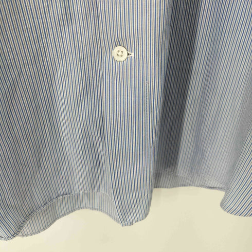 ERMENEGILDO ZEGNA ストライプオーバーサイズシャツ ドレスシャツ メンズ 43/17