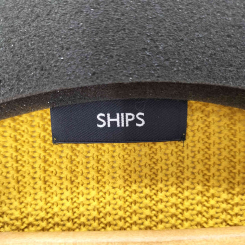 シップス SHIPS オゾンウォッシュ 畔編み ニット レディース JPN:L