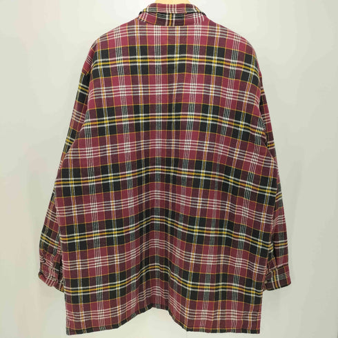 TOWN CRAFT 80-90s チェック柄 キルティング裏地 シャツジャケット メンズ import:XL