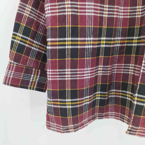 TOWN CRAFT 80-90s チェック柄 キルティング裏地 シャツジャケット メンズ import:XL