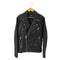 ザラ ZARA フェイクレザーダブルライダース メンズ import:L