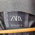 ザラ ZARA フェイクレザーダブルライダース メンズ import:L