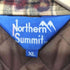 Northern Summit 80-90s チェック柄 キルティング裏地 シャツジャケット メンズ import:XL