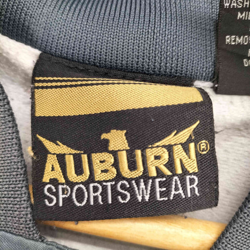 アーバンスポーツウェア AUBURN SPORTSWEAR ロゴ刺繍ピンズデザインナイロンスタジャン メンズ JPN:M