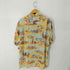 パパス papas S/S アロハシャツ ハワイアンシャツ レーヨン100 メンズ import:M