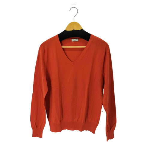 ドリスヴァンノッテン DRIES VAN NOTEN Vネックニットセーター コットンニット メンズ import:L