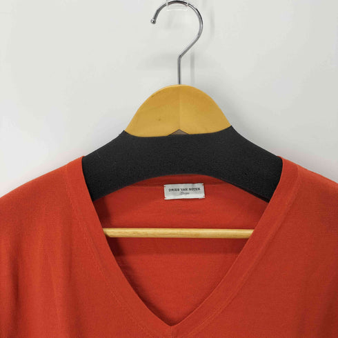 ドリスヴァンノッテン DRIES VAN NOTEN Vネックニットセーター コットンニット メンズ import:L