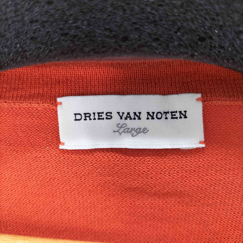 ドリスヴァンノッテン DRIES VAN NOTEN Vネックニットセーター コットンニット メンズ import:L