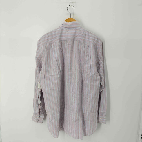 ERMENEGILDO ZEGNA ストライプオーバーサイズシャツ ドレスシャツ メンズ 43/17