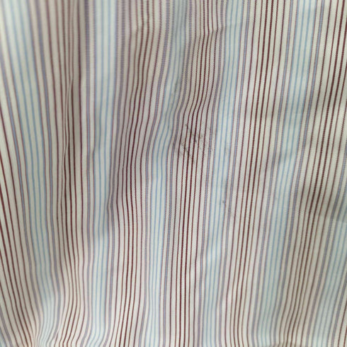 ERMENEGILDO ZEGNA ストライプオーバーサイズシャツ ドレスシャツ メンズ 43/17