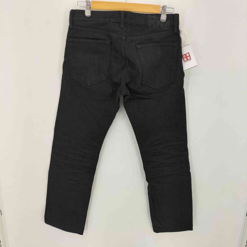 ダブルアールエルラルフローレン RRL RALPH LAUREN MADE IN USA LOW STRAIGHT BLACK ON BLACK DENIM PANTS スリムデニムパンツ メンズ 29×30