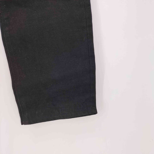 ダブルアールエルラルフローレン RRL RALPH LAUREN MADE IN USA LOW STRAIGHT BLACK ON BLACK DENIM PANTS スリムデニムパンツ メンズ 29×30