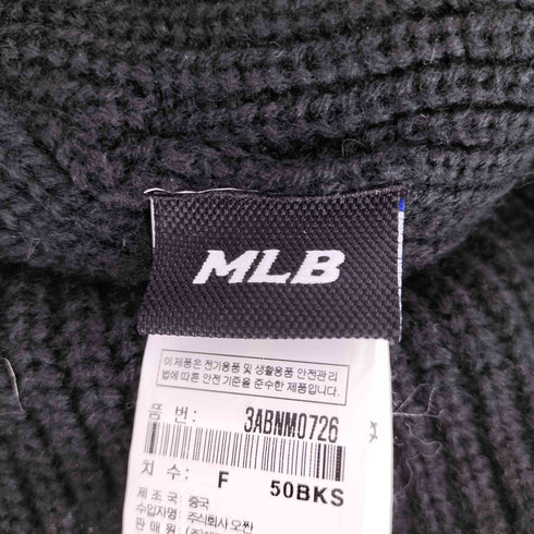 エムエルビー MLB チームロゴ刺繍ニット帽 メンズ ONE SIZE