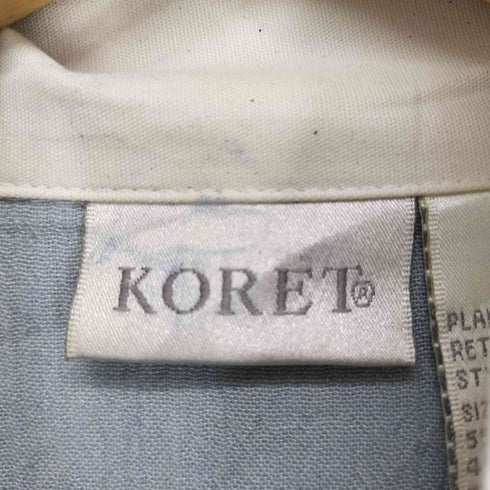 KORET 刺繍ジップブルゾン メンズ JPN:L