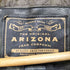 アリゾナ arizona ラインデザインレザージップブルゾン メンズ JPN:XXL