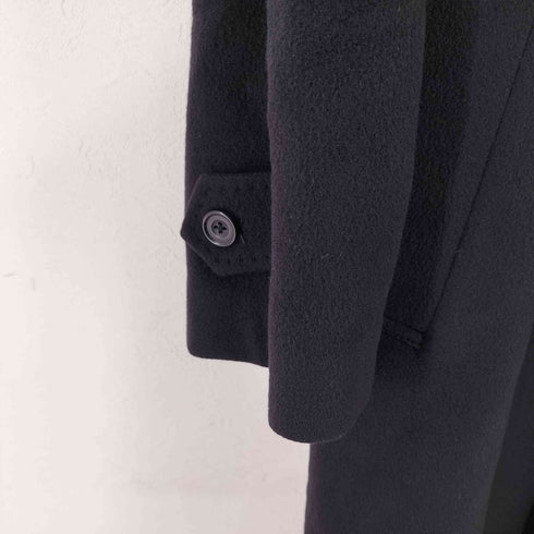 VIRTICAL LANIFICIO DEL CASENTINO カシミヤ100 ステンカラーコート メンズ 98 A6