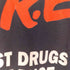 フルーツオブザルーム FRUIT OF THE LOOM DRUG ABUSE RESISTANCE EDUCATION クルーネックTシャツ メンズ import:XL