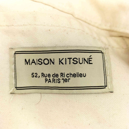 メゾンキツネ MAISON KITSUNE プリント トートバッグ レディース