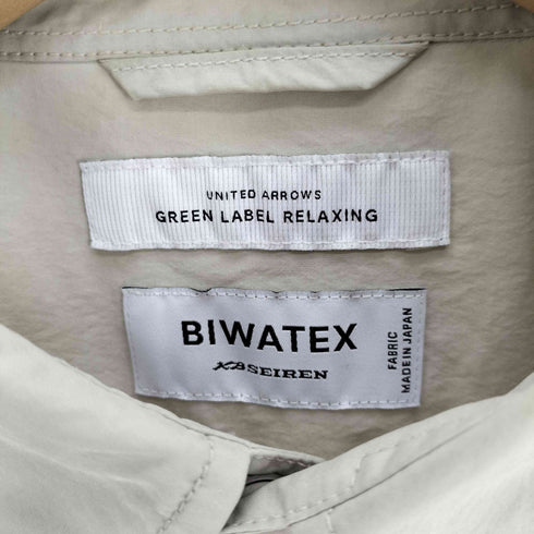 ユナイテッドアローズグリーンレーベルリラクシング UNITED ARROWS green label relaxing 21SS SC BIWATEX ユーティリティー L/S シャツ メンズ JPN:M