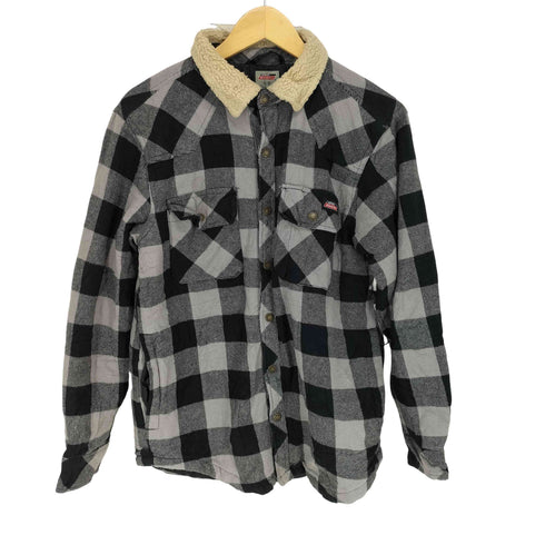 ディッキーズ Dickies 襟ボア チェックネルシャツ メンズ JPN:S