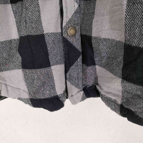 ディッキーズ Dickies 襟ボア チェックネルシャツ メンズ JPN:S