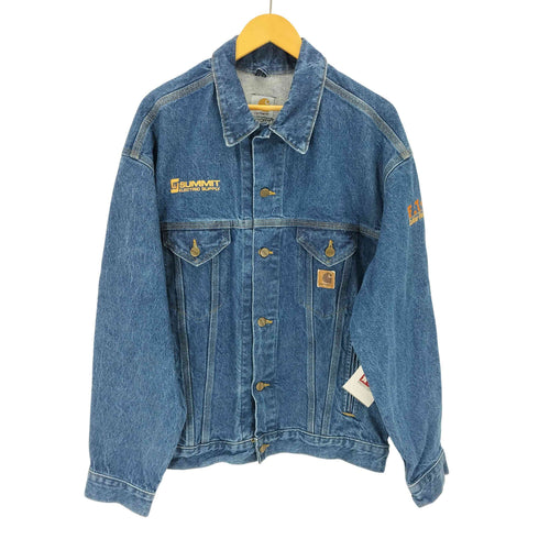 カーハート Carhartt 90S USA製 3rd 刺繍デニムジャケット メンズ JPN:L