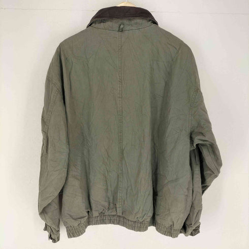 ダンブルック Dunbrooke 襟レザージップブルゾン メンズ JPN:XL
