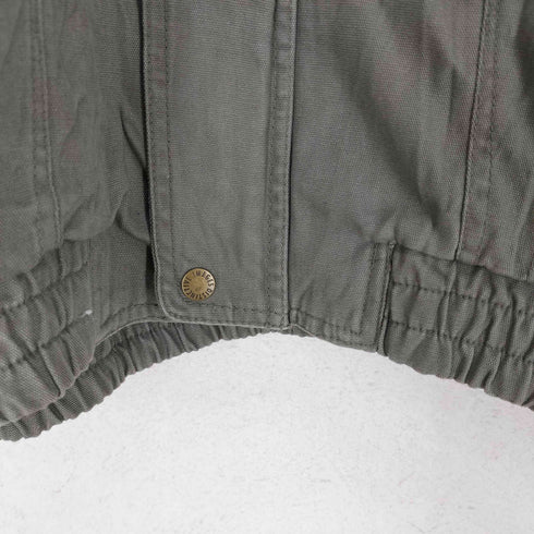 ダンブルック Dunbrooke 襟レザージップブルゾン メンズ JPN:XL