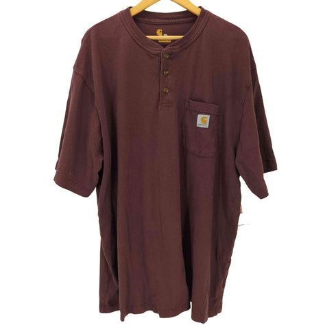 カーハート Carhartt S/S ヘンリーネックポケットTシャツ メンズ JPN:XXL
