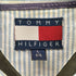 トミーヒルフィガー TOMMY HILFIGER 刺繍 ボタンダウン 長袖ワークシャツ メンズ JPN:L