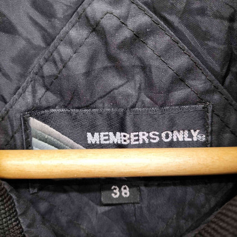 メンバーズオンリー MEMBERS ONLY 襟ベルトスタンドカラージップアップブルゾン メンズ US:38